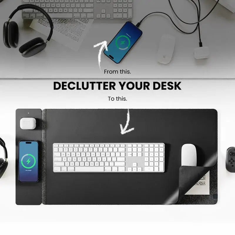 VEYLO Wireless Charging Desk Mat