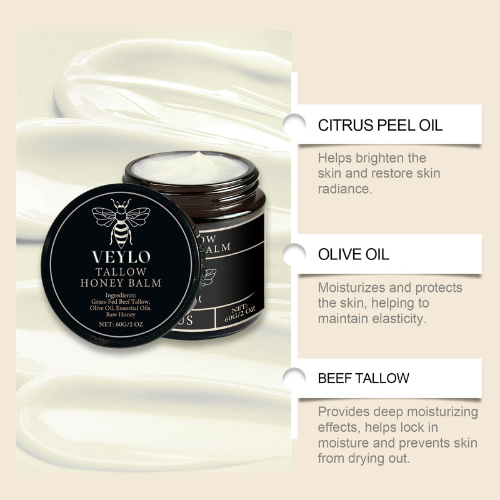 Veylo Beef Tallow Honey Balm
