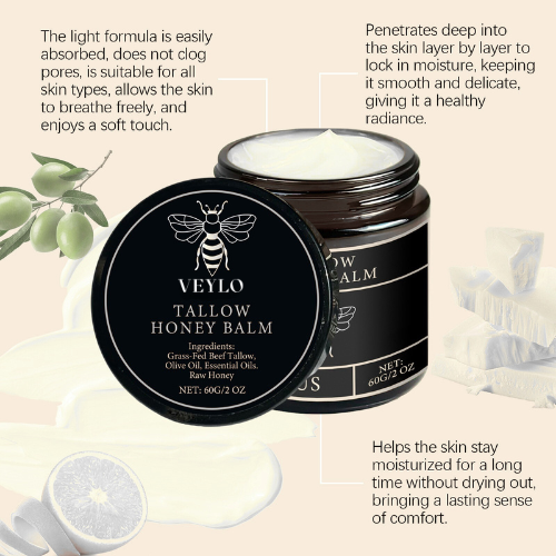 Veylo Beef Tallow Honey Balm